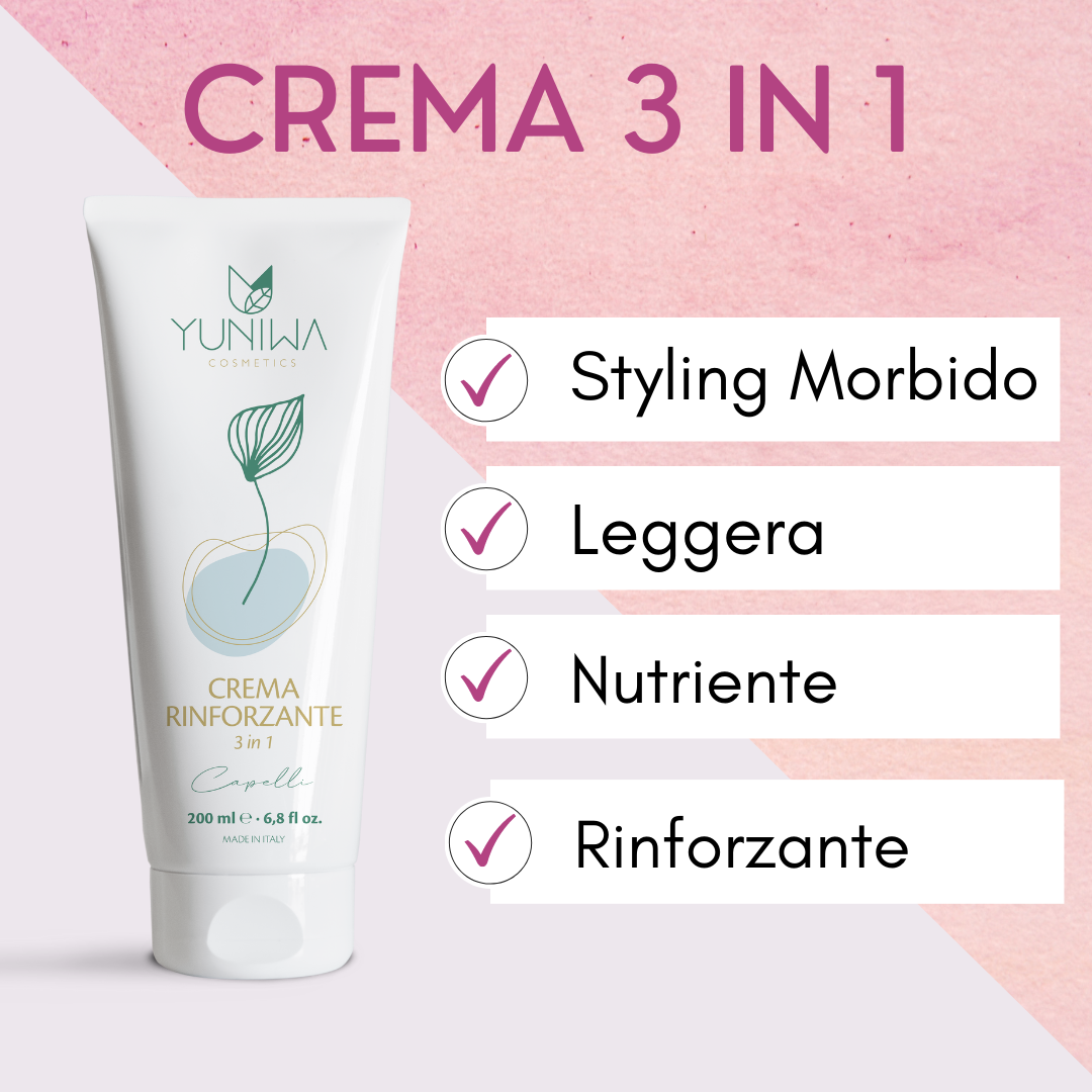 Crema fortalecedora para el cabello - Tamaño de viaje - Yumibio Espana