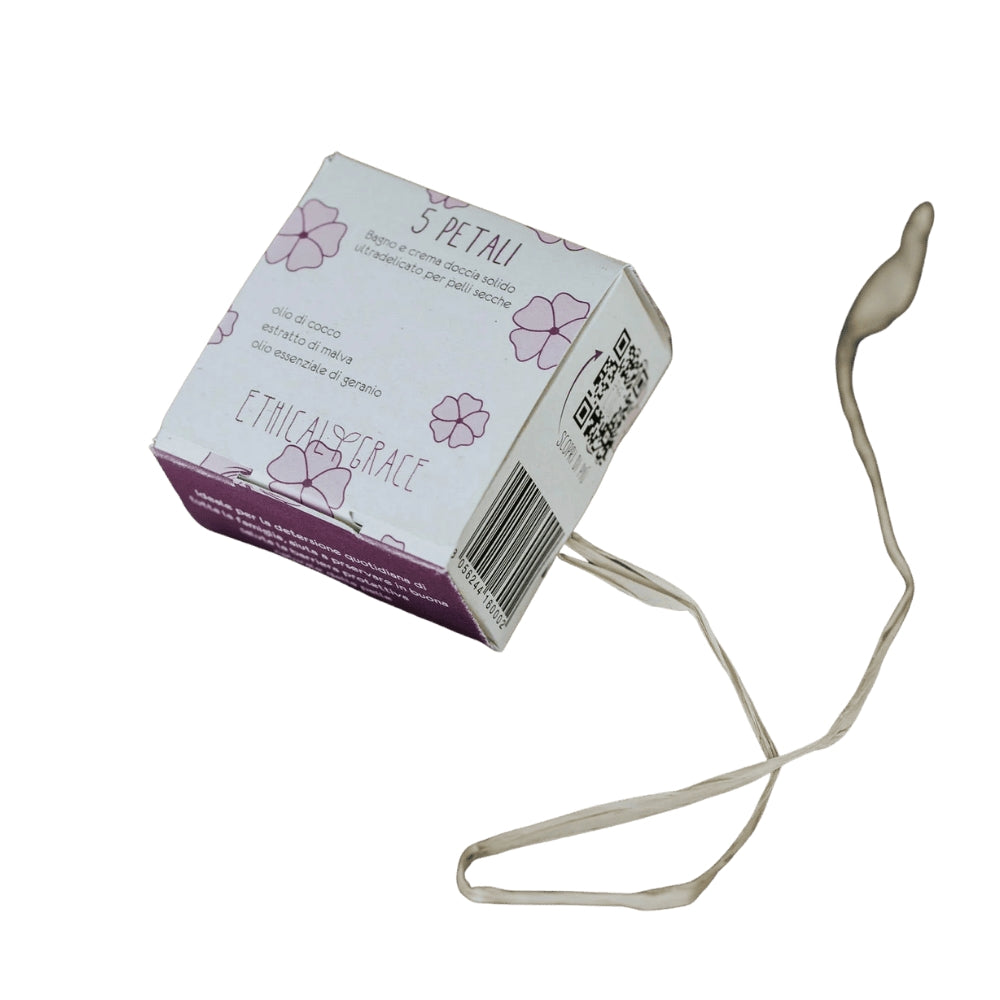Gel de baño sólido para piel seca - 5 pétalos