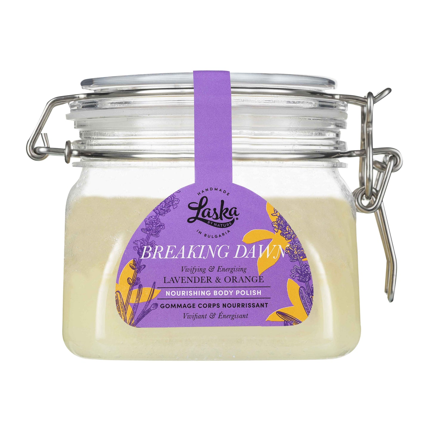 Exfoliante Corporal Alisante & Nutritivo – Lavanda & Naranja