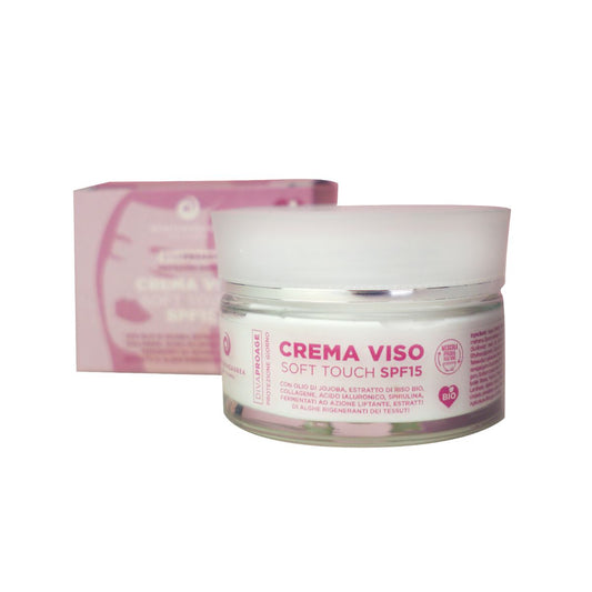 Crema facial protectora de día Soft Touch SPF15