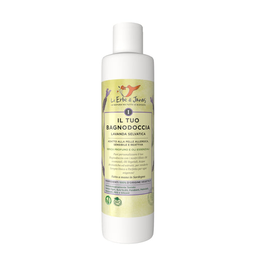 Gel de baño de lavanda silvestre - Simple Macchia