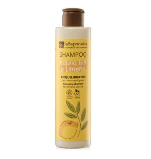 Champú de salvia y limón