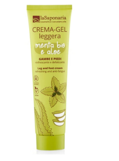Crema Gel Vegana para Pies y Piernas