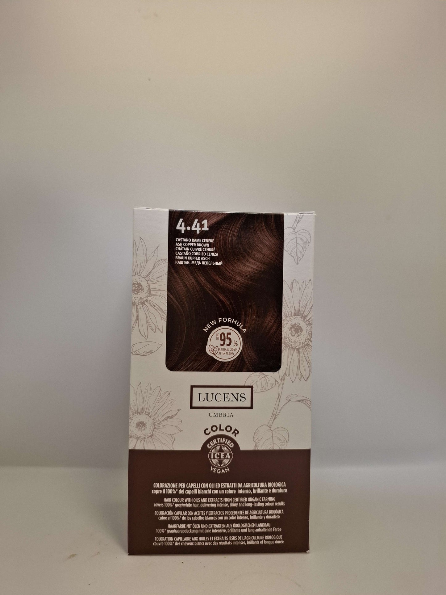 Tinta 4.41 Castano Rame Cenere Color Lucens