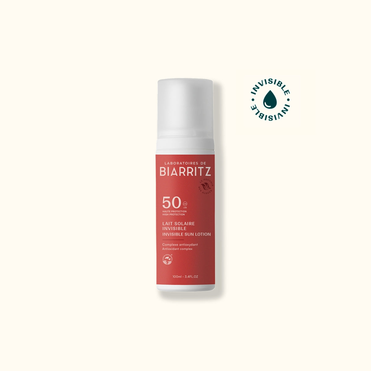 Latte Solare Invisibile Viso e Corpo SPF50