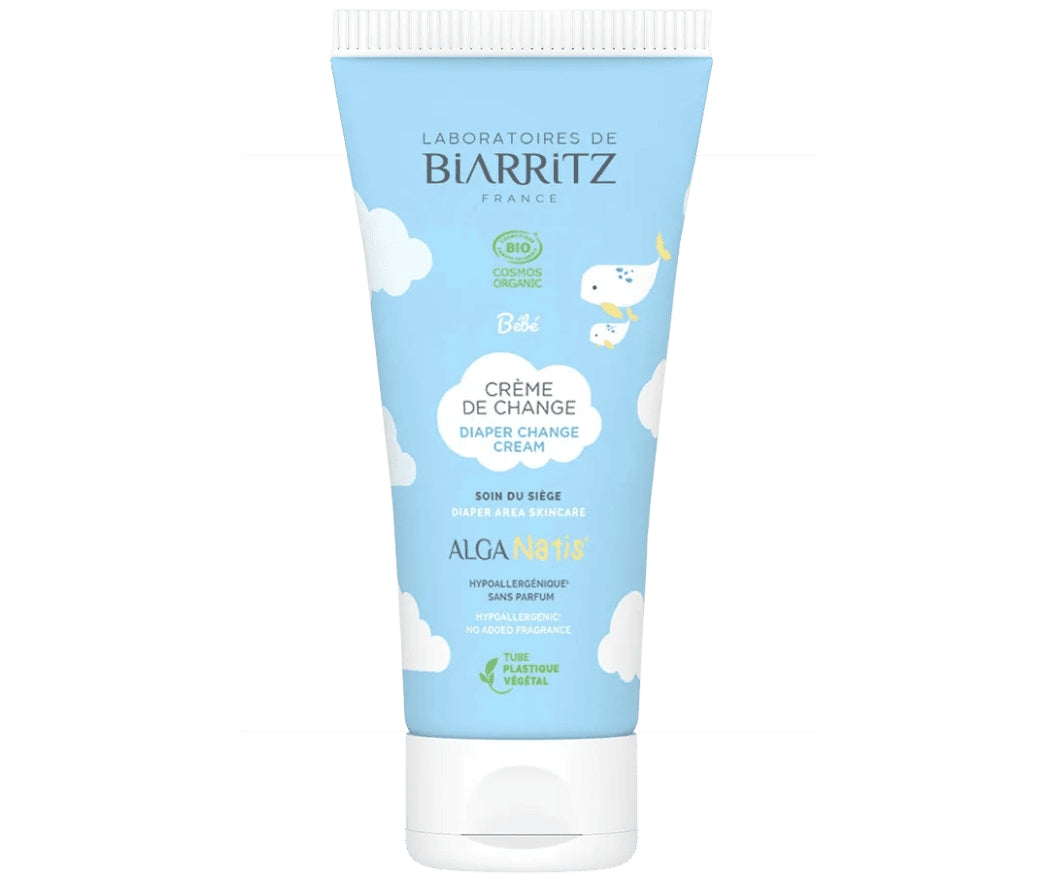 Crema biologica per il cambio del pannolino