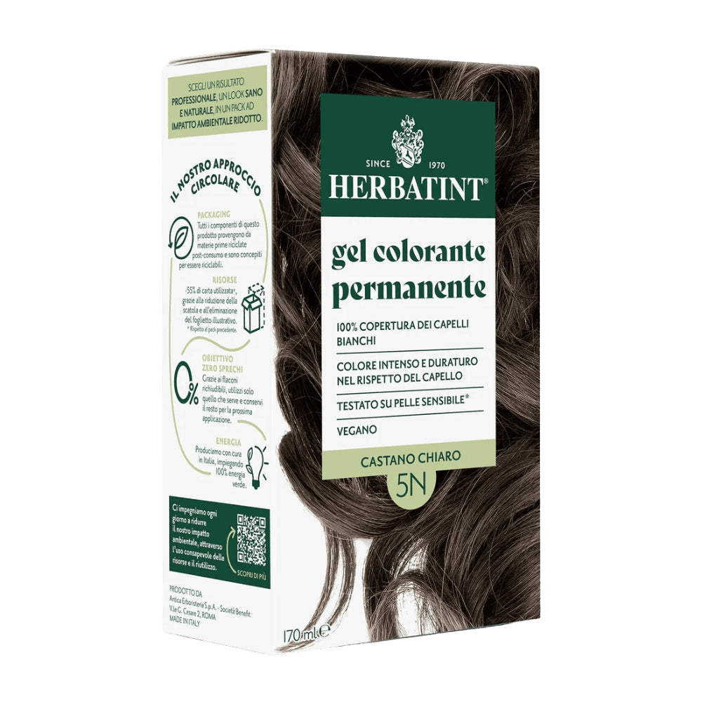 Gel Colorante Permanente 5N Castano Chiaro