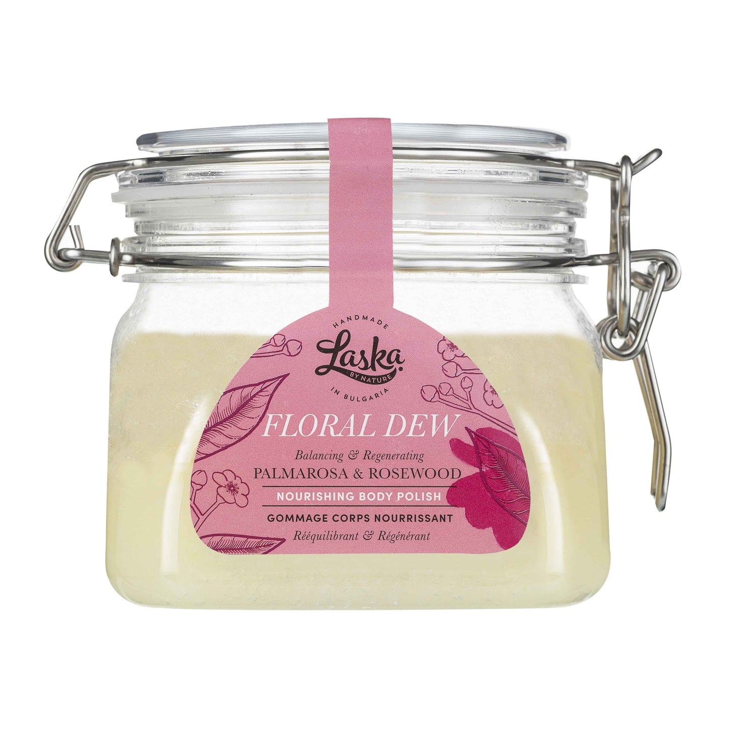 Exfoliante Corporal Alisante & Nutritivo – Madera de Rosa & Palmarosa