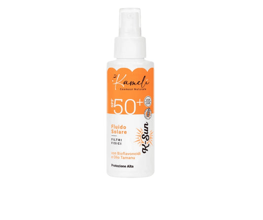 Fluido Solar SPF 50+ con Filtros Físicos