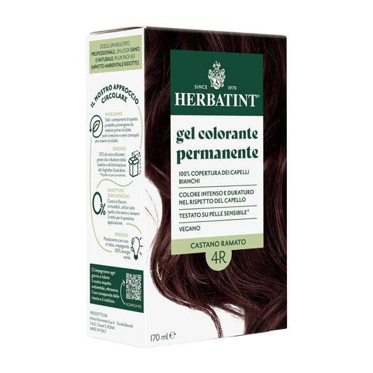 Gel Colorante Permanente 4R Castano Ramato