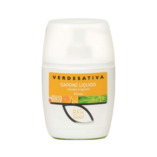 Sapone liquido agrumi e canapa