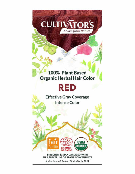 Tinte Vegetal Orgánico - Rojo