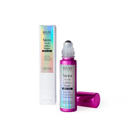 Suero Roll-On para el contorno de ojos, labios y arrugas faciales