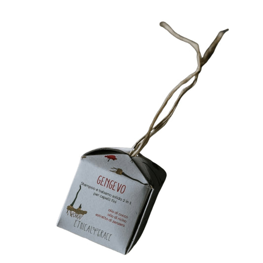 Champú y Acondicionador Sólido 2 en 1 - Voluminizador Gengevo