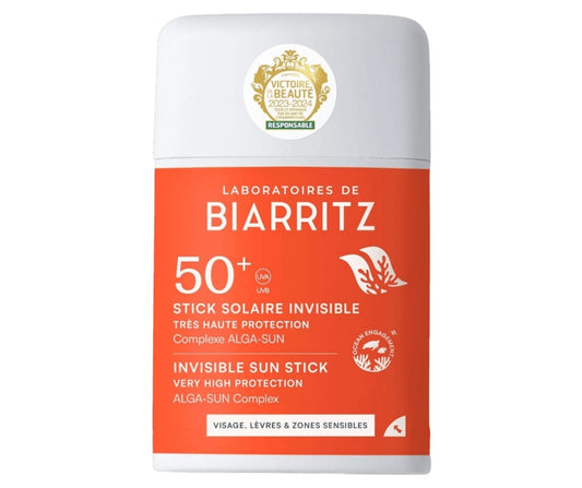 Stick solare invisibile SPF50+ Bio - Labbra e zone sensibili