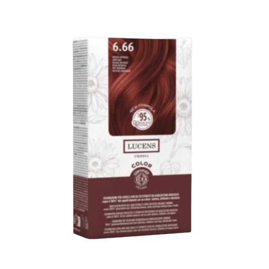 Tinte sin amoniaco 6.66 - Rojo Intenso