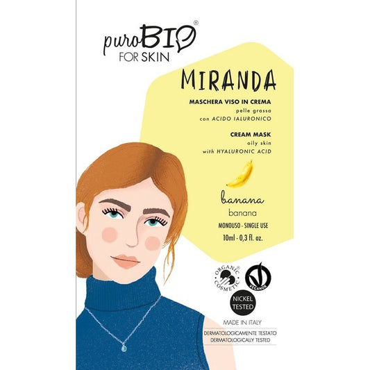 Mascarilla facial para pieles grasas - Plátano - Yumibio Espana