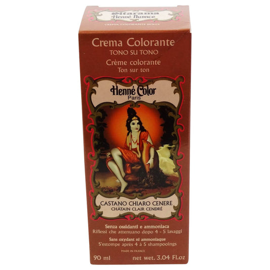 Henna en crema de ceniza marrón claro - Yumibio Espana