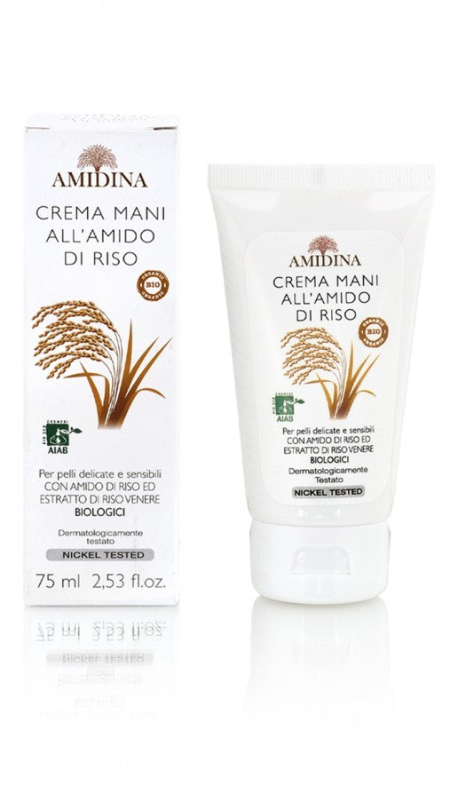 Crema de manos con almidón de arroz - Yumibio Espana