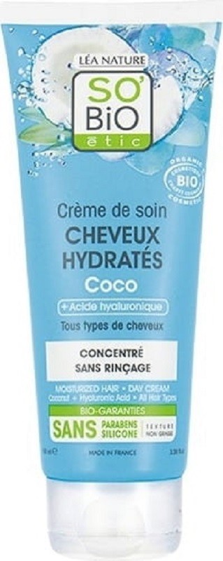 Acondicionador sin aclarado nutritivo y protector con coco y ácido hialurónico - Yumibio Espana