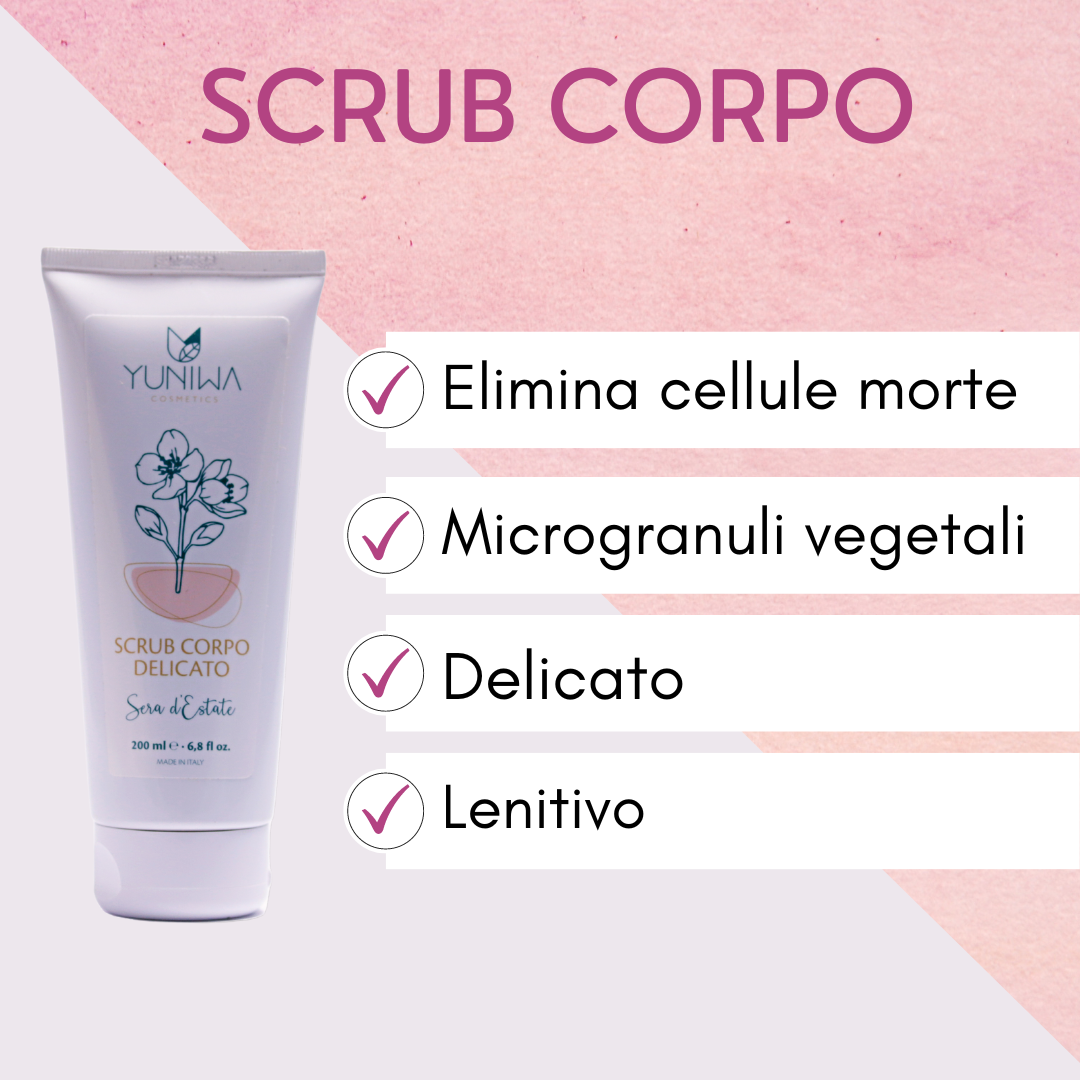Exfoliante corporal delicado de jazmín - Noche de verano - Yumibio Espana