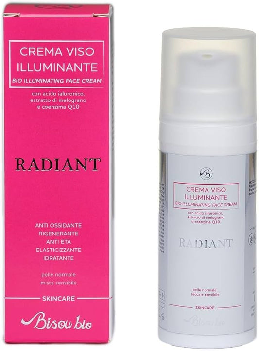 Crema facial iluminadora - Radiant - Yumibio Espana