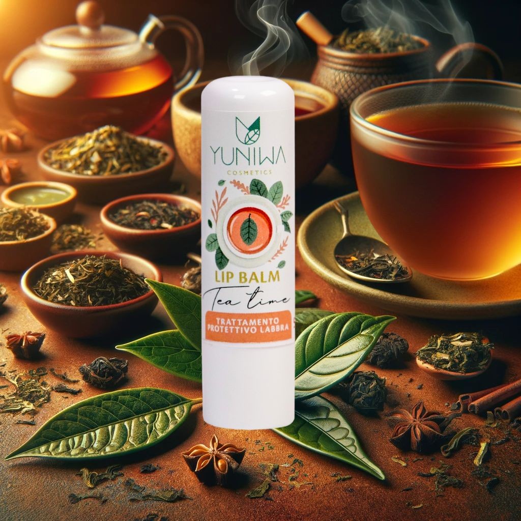 Bálsamo Labial Protector - Tea Time - Yumibio Espana