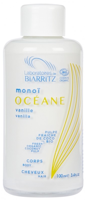 Aceite Monoi Orgánico - Vainilla - Yumibio Espana