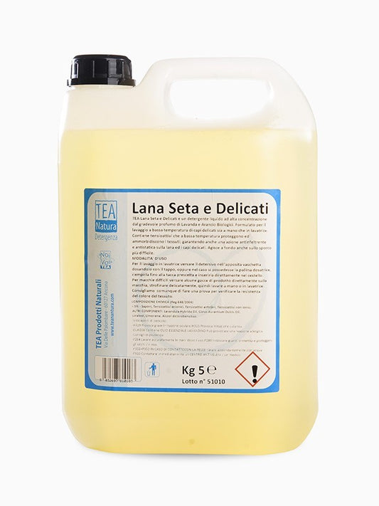 Detergente para ropa de lana, seda y prendas delicadas - 5 LT - Yumibio Espana