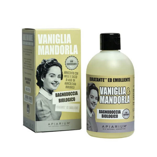 Gel de baño natural de vainilla y almendras - Yumibio Espana