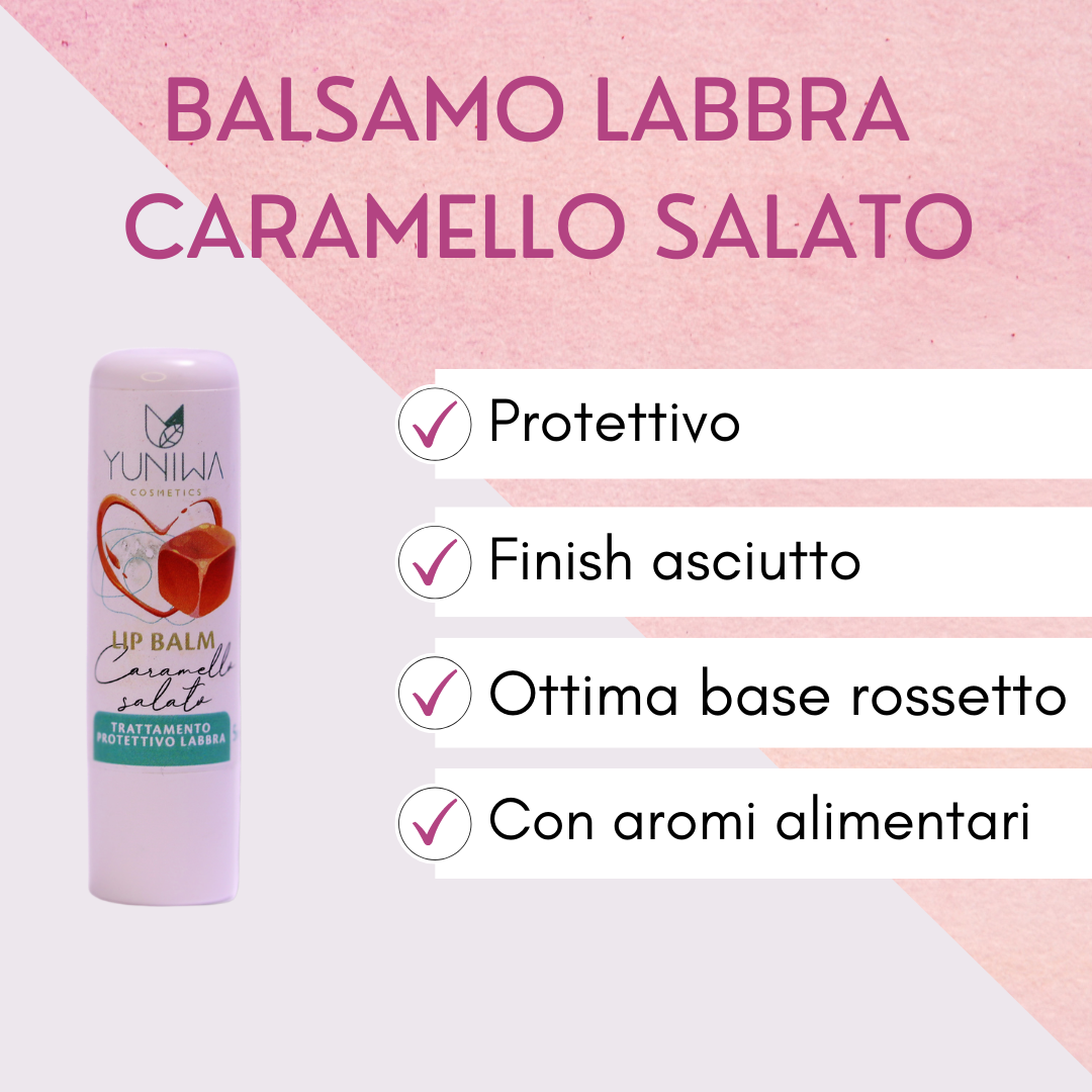 Bálsamo Labial Protector - Caramelo Salado - Yumibio Espana
