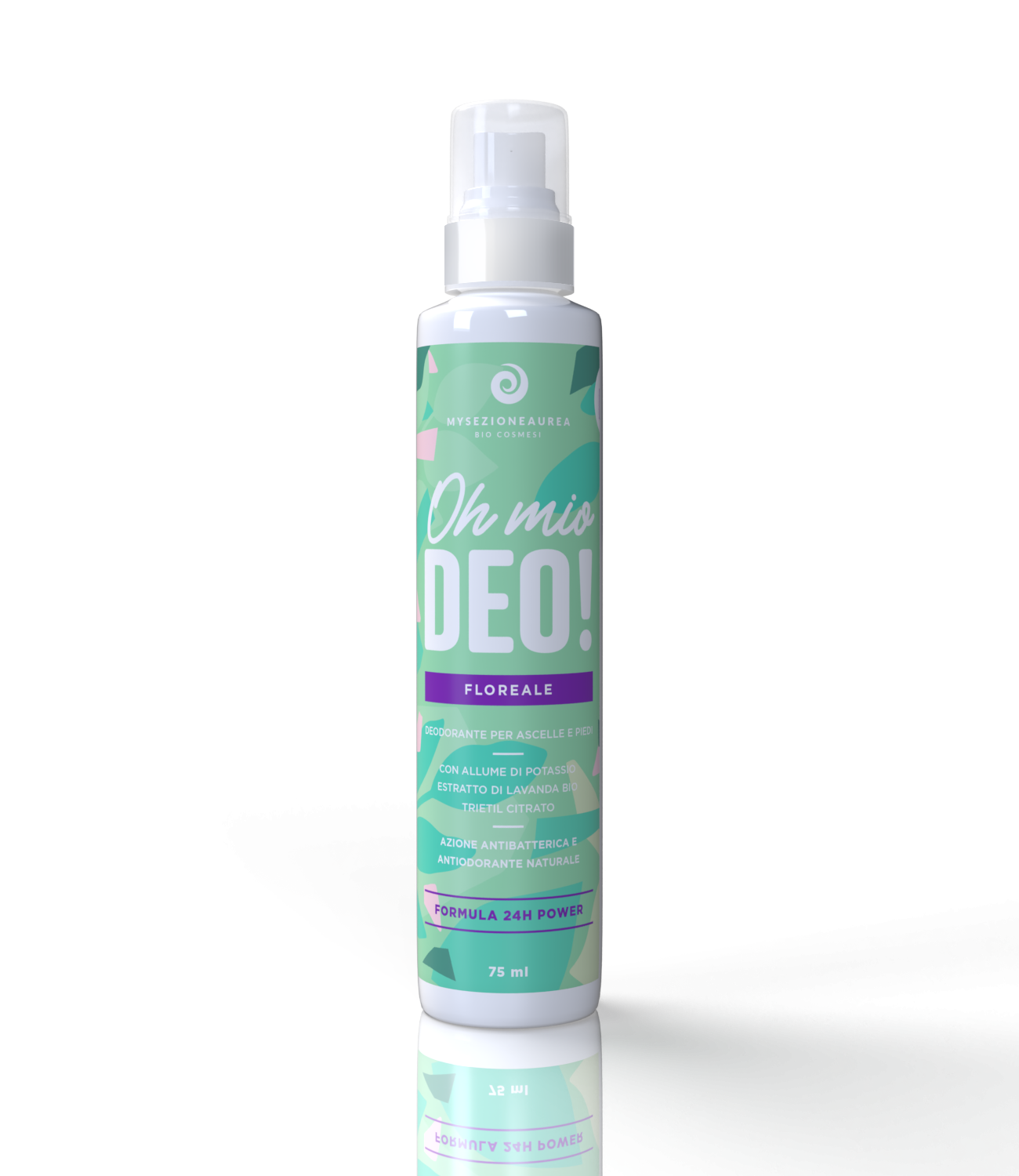 Deodorante per Ascelle e Piedi - Oh mio deo Floreale - Yumibio Espana