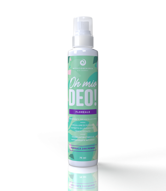 Deodorante per Ascelle e Piedi - Oh mio deo Floreale - Yumibio Espana