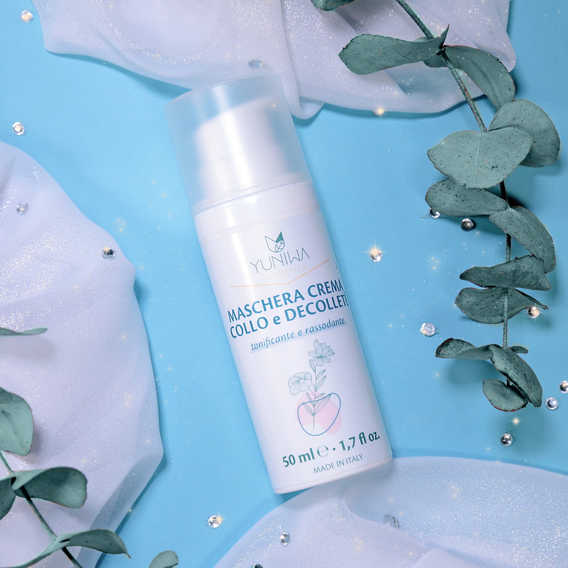 Mascarilla Crema Cuello y Escote - Tonificante y Reafirmante - Yumibio Espana