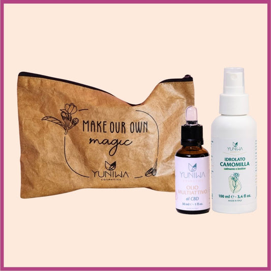 Set de regalo facial - Aceite Multiactivo + Hidrolato de Manzanilla - Yumibio Espana