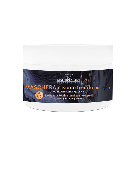 Mascarilla Capilar Tonificante - Regaliz Marrón Frío - Yumibio Espana