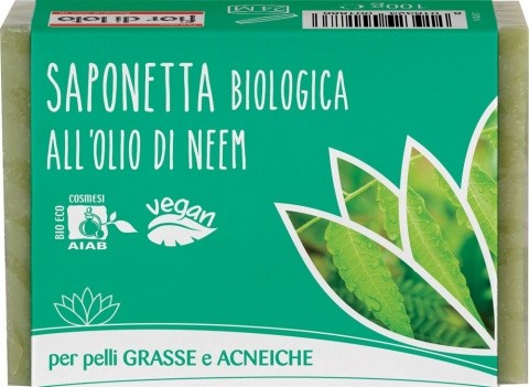 Barra de jabón de aceite de neem para pieles grasas y propensas al acné - Yumibio Espana