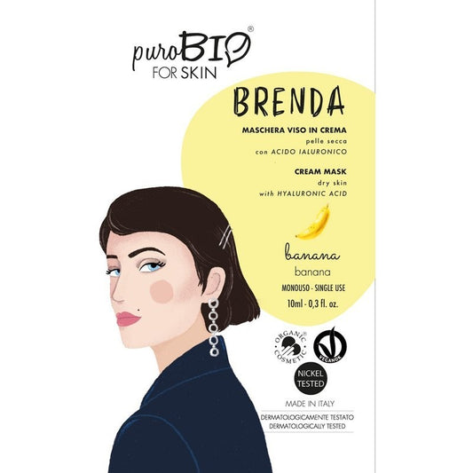 Mascarilla facial para piel seca - Plátano - Yumibio Espana