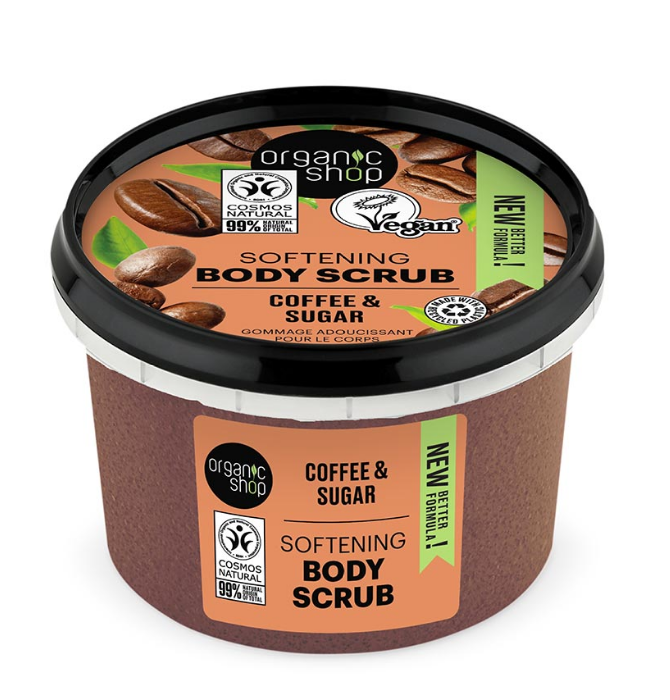 Exfoliante Corporal Natural con Café Brasileño - Yumibio Espana