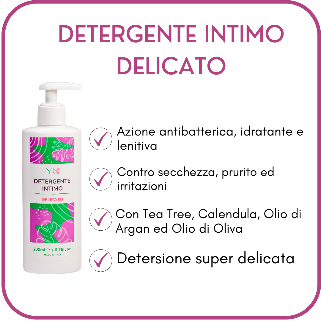 Limpiador íntimo delicado con caléndula y árbol de té - Yumibio Espana