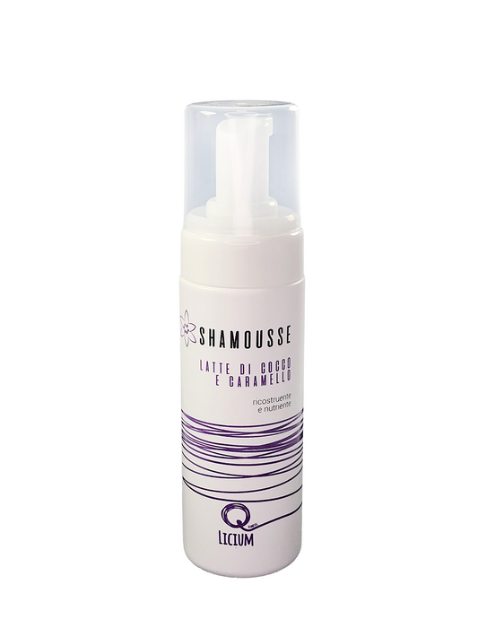 Shamousse de Leche de Coco y Caramelo - Cabello Seco - Yumibio Espana