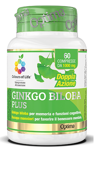 Ginko Biloba - Integratore per memoria e attenzione - Yumibio Espana