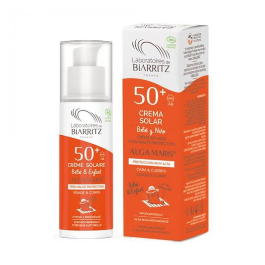 Crema Solare Bio per Bambini - SPF 50 - Yumibio Espana