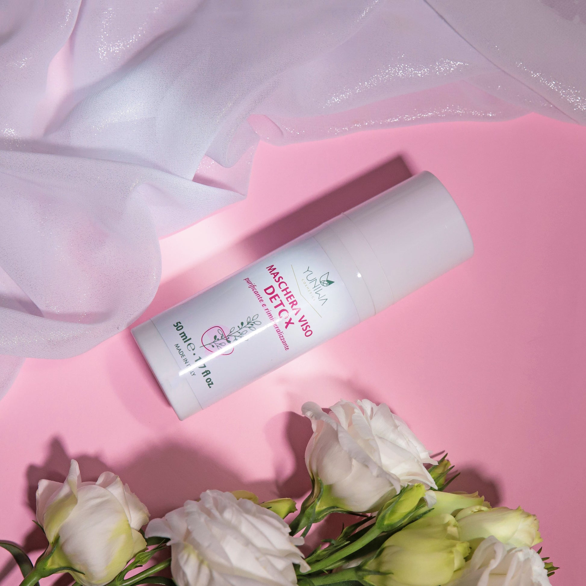 Mascarilla facial detox con arcilla blanca - Yumibio Espana
