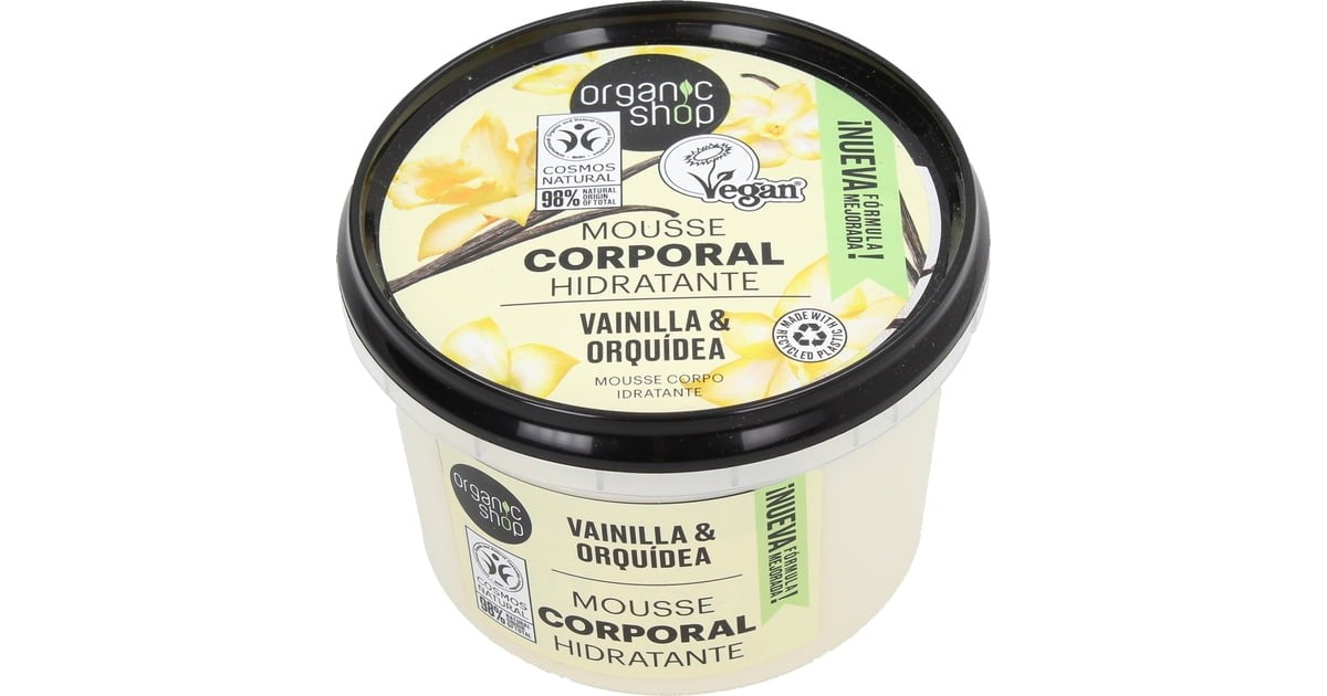 Mousse Corporal Natural Vainilla Bourbon - Yumibio Espana