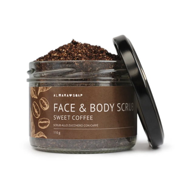 Exfoliante facial y corporal - Café dulce - Yumibio Espana