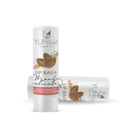 Bálsamo Labial Protector - Praliné de Almendras - Yumibio Espana