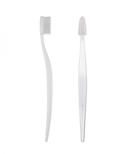 Cepillo de Dientes Biodegradable para Adultos - Blanco - Yumibio Espana