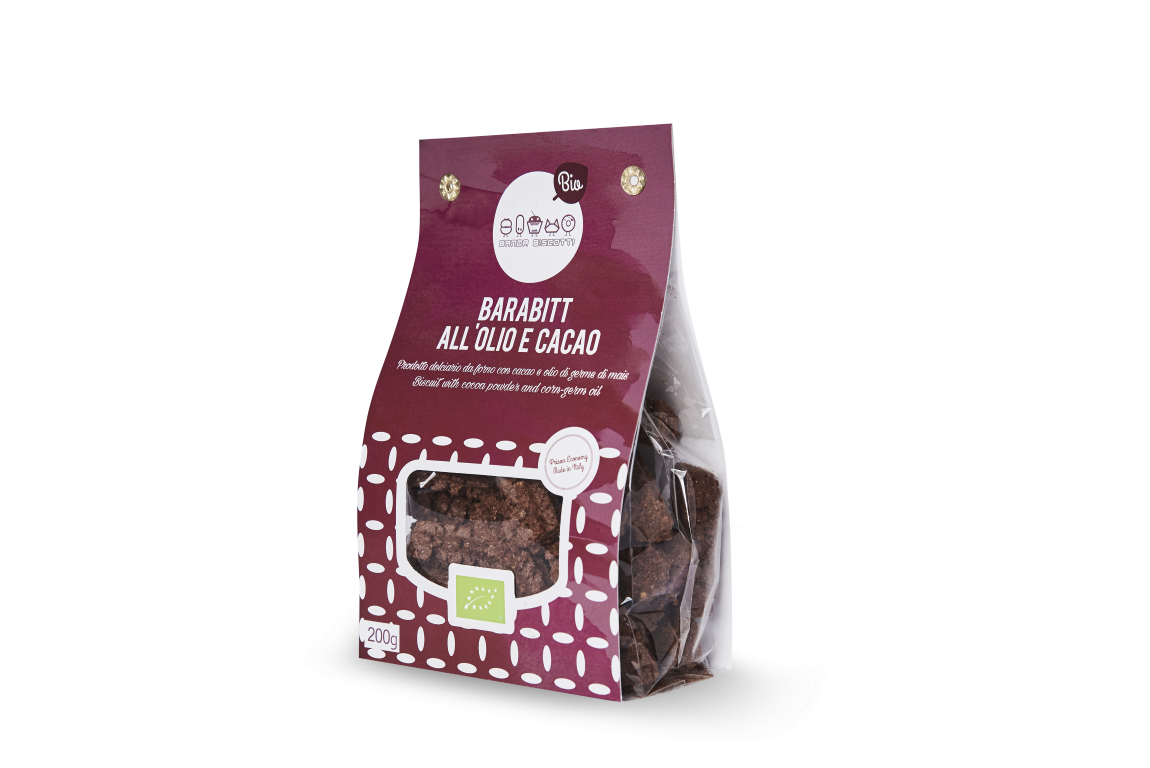 Barabitt all'Olio e Cacao 200 gr - Yumibio Espana