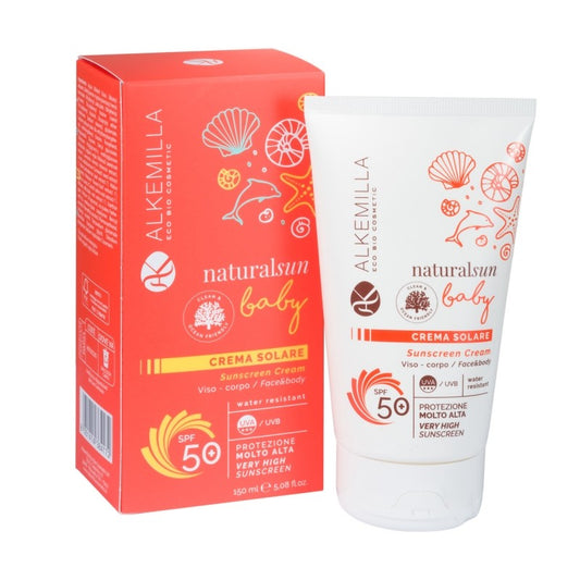 Crema Solar Rostro y Cuerpo Bebé SPF 50 - Yumibio Espana